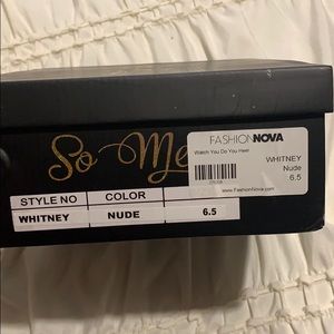 fashion nova heels